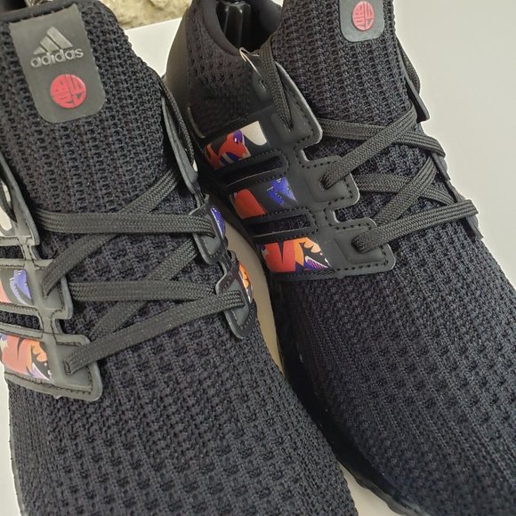 Adidas Ultraboost 4.0 DNA Trail Running Shoes Mens Size 8.5 Black Red GZ7603 New - Picture 10 of 13